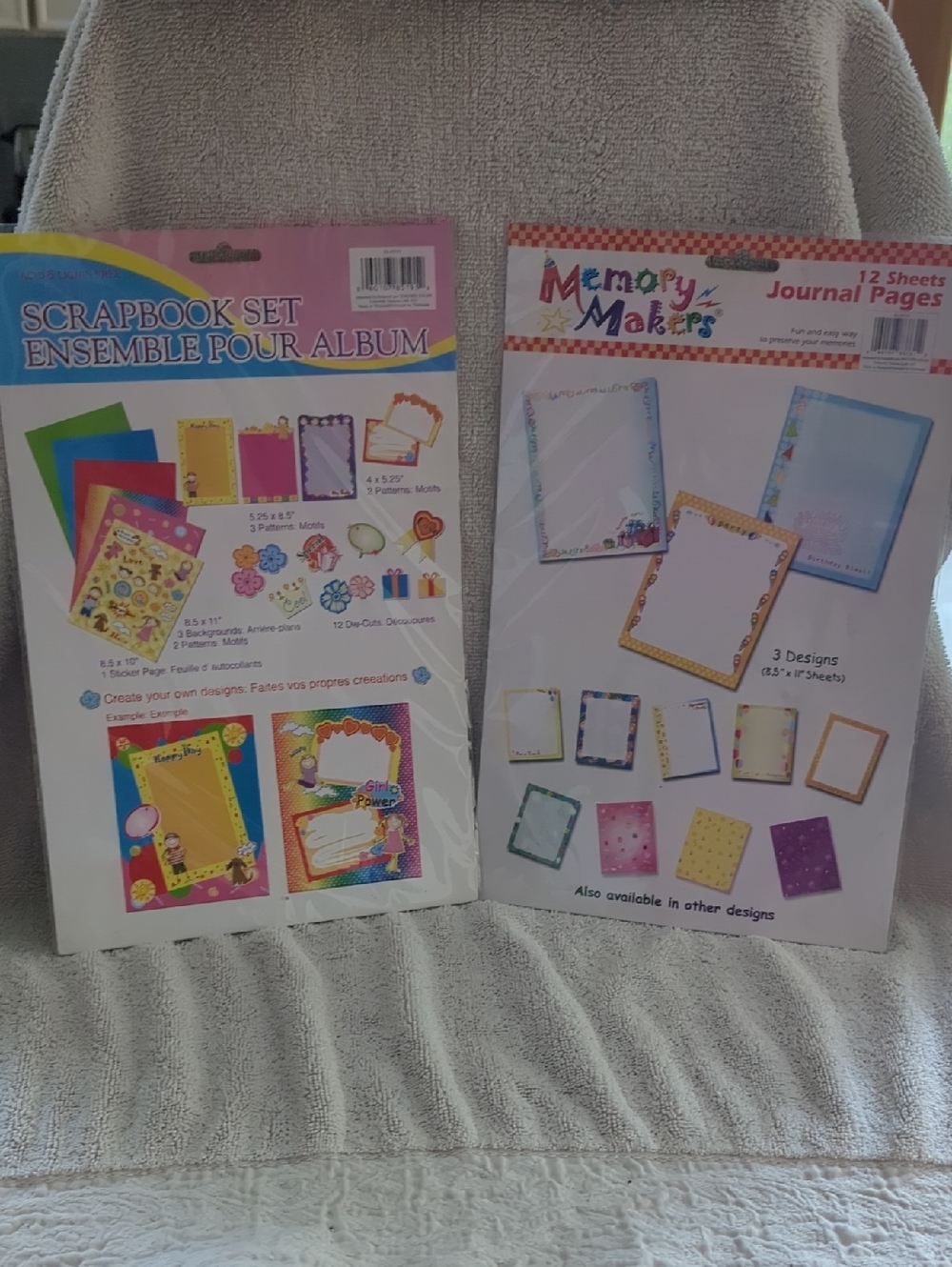 Memory Maker & Scrapbook Set Party Paper Pack - Pink, Multicolor